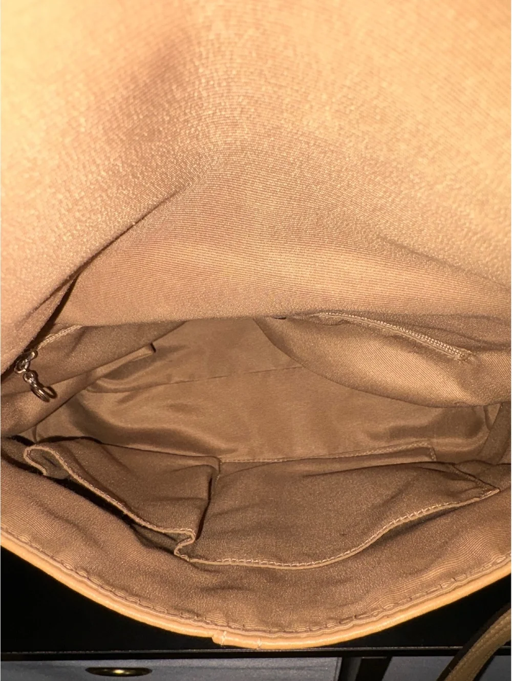 Coach Vintage Tan  Hampton Buckle Shoulder Bag F11196